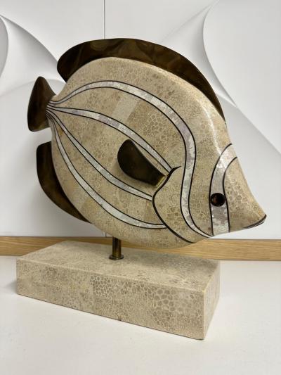 Maitland Smith Maitland Smith Fish Sculpture Bookend