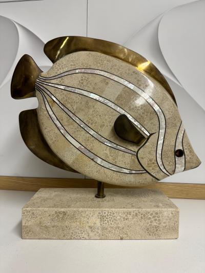 Maitland Smith Maitland Smith Fish Sculpture Bookend