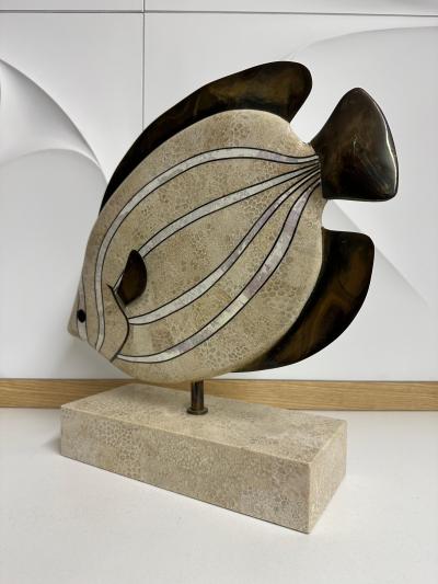 Maitland Smith Maitland Smith Fish Sculpture Bookend