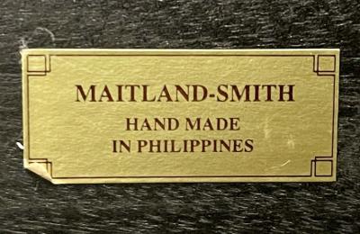 Maitland Smith Maitland Smith Jewelry Box Casket Box Inlaid Banded Keepsake Box