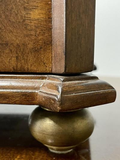 Maitland Smith Maitland Smith Jewelry Box Casket Box Inlaid Banded Keepsake Box