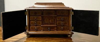 Maitland Smith Maitland Smith Jewelry Box Casket Box Inlaid Banded Keepsake Box