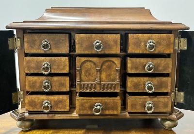 Maitland Smith Maitland Smith Jewelry Box Casket Box Inlaid Banded Keepsake Box 