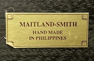 Maitland Smith Maitland Smith Jewelry Box Casket Box Inlaid Banded Keepsake Box 