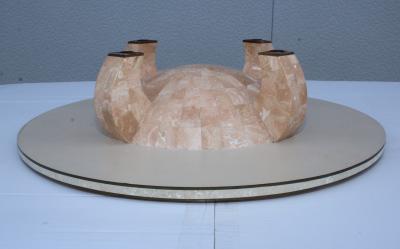 Maitland Smith Maitland Smith Tesselated Stone Art deco Style Bowl