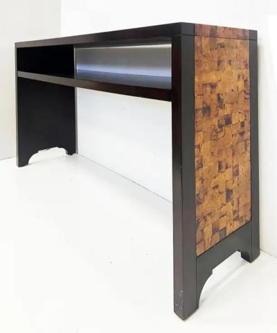 Maitland Smith Maitland Smith Tessellated Coconut Shell Console Table