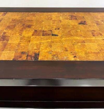 Maitland Smith Maitland Smith Tessellated Coconut Shell Console Table