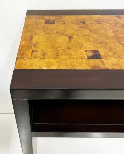 Maitland Smith Maitland Smith Tessellated Coconut Shell Console Table