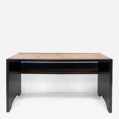 Maitland Smith Maitland Smith Tessellated Coconut Shell Console Table