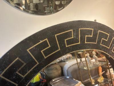 Maitland Smith Maitland Smith Tessellated Stone And Brass Mirror