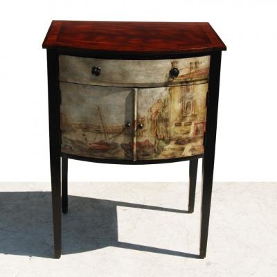 Maitland Smith Maitland Smith Venetian Style Nightstand or End Table