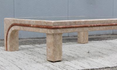 Maitland Smith Overzise Tessellated Stone Coffee Table