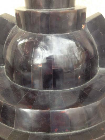 Maitland Smith Pair of Fossil Stone Marcius for Casa Bique Antler Sculptures