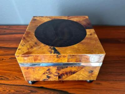 Maitland Smith Tessellated Penshell Jewelry Box