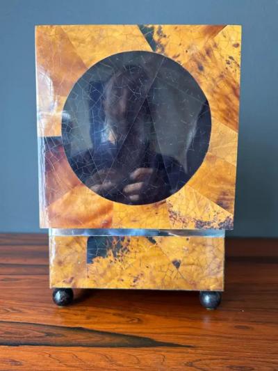 Maitland Smith Tessellated Penshell Jewelry Box