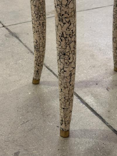 Maitland Smith Tessellated Stone Accent Table