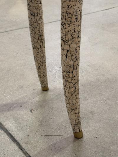 Maitland Smith Tessellated Stone Accent Table