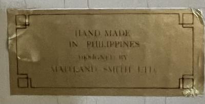 Maitland Smith Tessellated Stone Side Chairs 1960