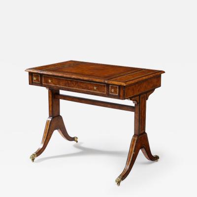 Maitland Smith Tooled Leather Covered Games Table