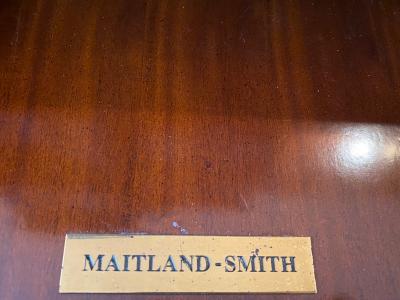 Maitland Smith UNUSUAL GEORGIAN MANSION BAR CABINET BY MAITLAND SMITH