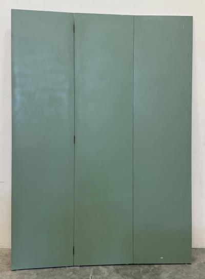 Maitland Smith Vintage Hand painted Trompe Loile Folding Screen Maitland Smith Style