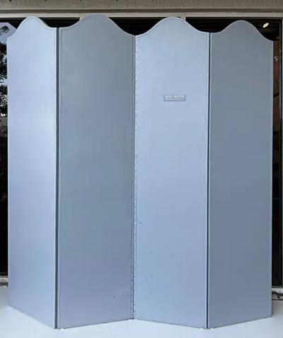 Maitland Smith Vintage Maitland Smith Hand Painted Screen in Neoclassical Style 4 Panels