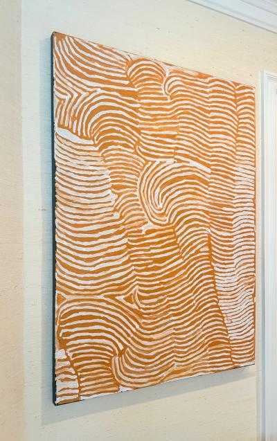 Makinti Napanangka Australian Aboriginal Painting by Makinti Napanangka for Papunya Tula