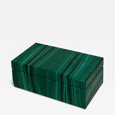 Malachite Rectangular Jewelry Box