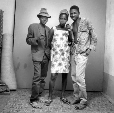 Malick Sidib Group in studio Bamako