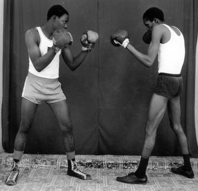 Malick Sidib Les Deux Boxeurs