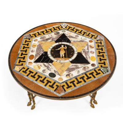 Maltese Specimen Marble Table Top Attributed to Darmanin of Malta