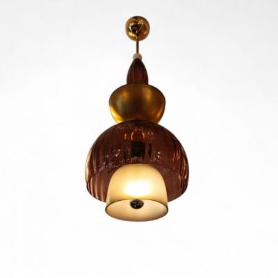 Malva Cup Lamps in Murano Glass