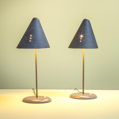 Man Ray Man Ray for Gavina Pair of Table Lamps mod La lune sous le chapeau