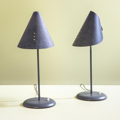 Man Ray Man Ray for Gavina Pair of Table Lamps mod La lune sous le chapeau