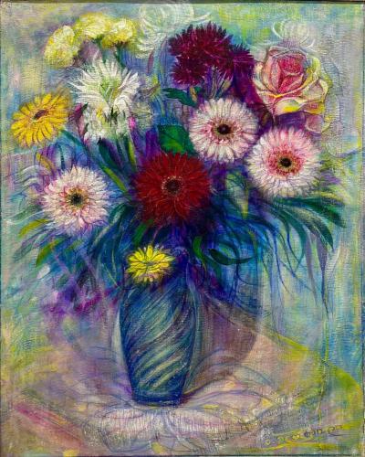 Manana Eloshvili Dutch Daisies