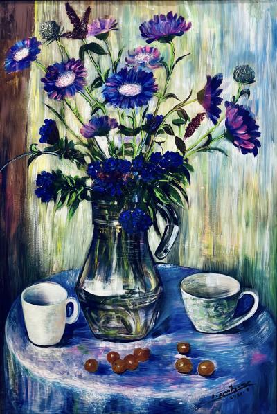 Manana Eloshvili Still Life Flowers
