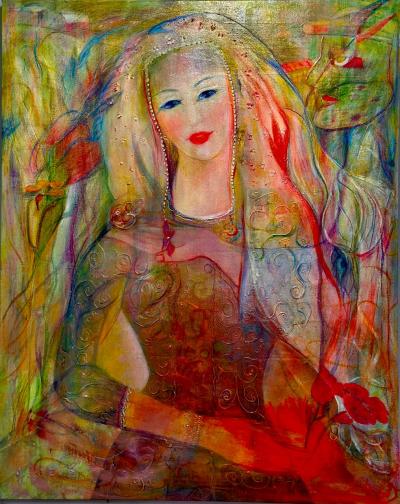 Manana Eloshvili Woman with a Veil