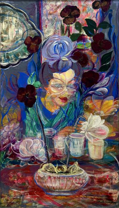 Manana Eloshvili Women with Phone