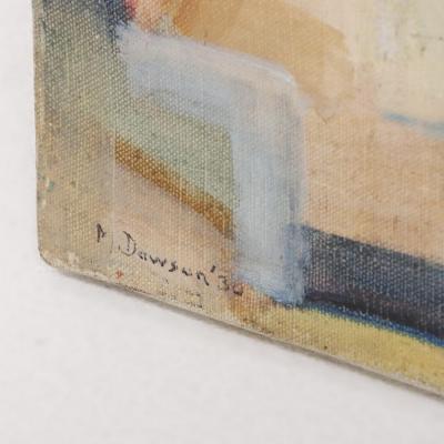 Manierre Dawson Manierre Dawson American 1887 1969 Abstract oil painting on canvas C 1930 