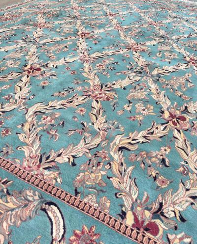 Mansour Fine Handmade Revival Tabriz Rug