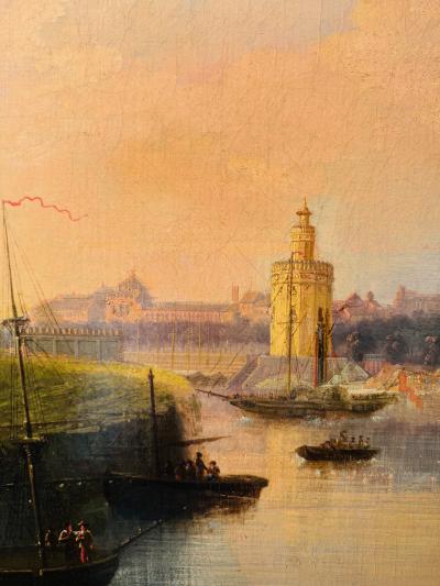 Manuel Barron Vista de Sevilla