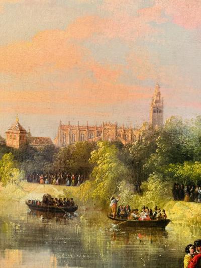 Manuel Barron Vista de Sevilla