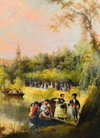 Manuel Barron Vista de Sevilla