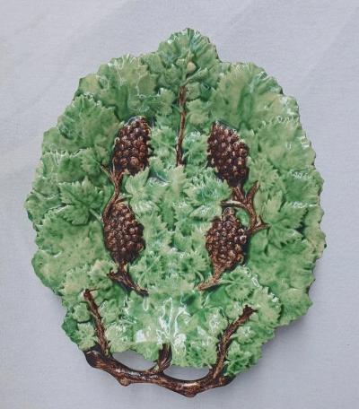 Manuel Cipriano Gomes Mafra Portuguese Palissy majolica Mafra