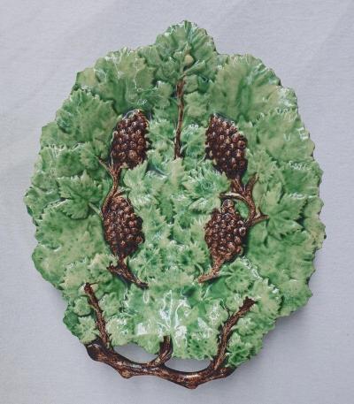 Manuel Cipriano Gomes Mafra Portuguese Palissy majolica Mafra