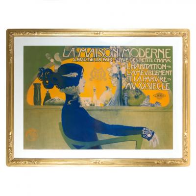 Manuel Orazi Manuel Orazi La Maison Moderne The Modern House Lithograph