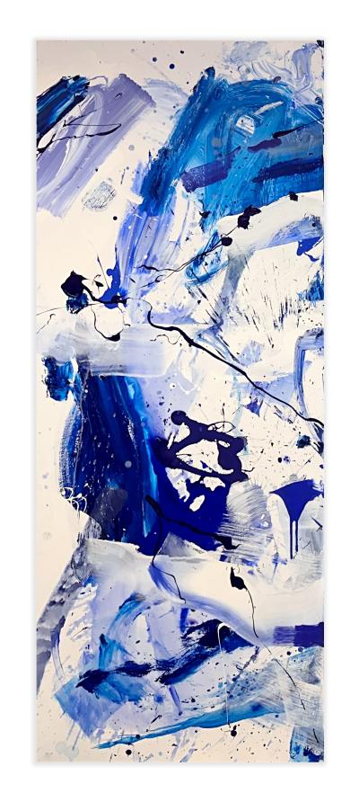 Manuela Karin Knaut Highline set of four paintings 