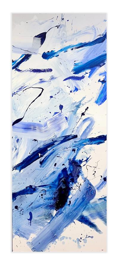 Manuela Karin Knaut Highline set of four paintings 