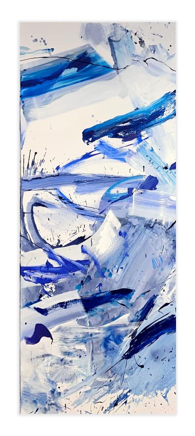 Manuela Karin Knaut Highline set of four paintings 