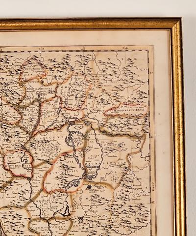 Map of Hungary 18th century